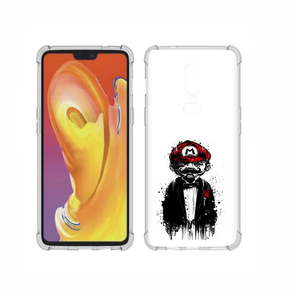

Чехол MyPads Tocco для OnePlus 6 марио, Прозрачный, Tocco