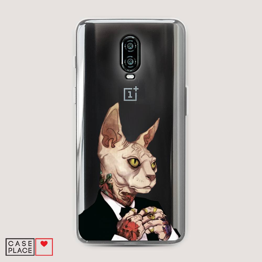 

Чехол Awog на Oneplus 6T / ВанПлас 6T "Татуированный сфинкс", Бежевый;черный;красный, 150650-7