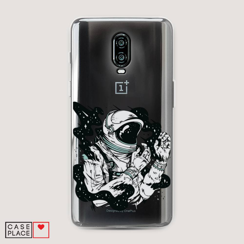 

Чехол Awog на Oneplus 6T / ВанПлас 6T "Космонавт арт", Черный;белый;прозрачный, 150650-7