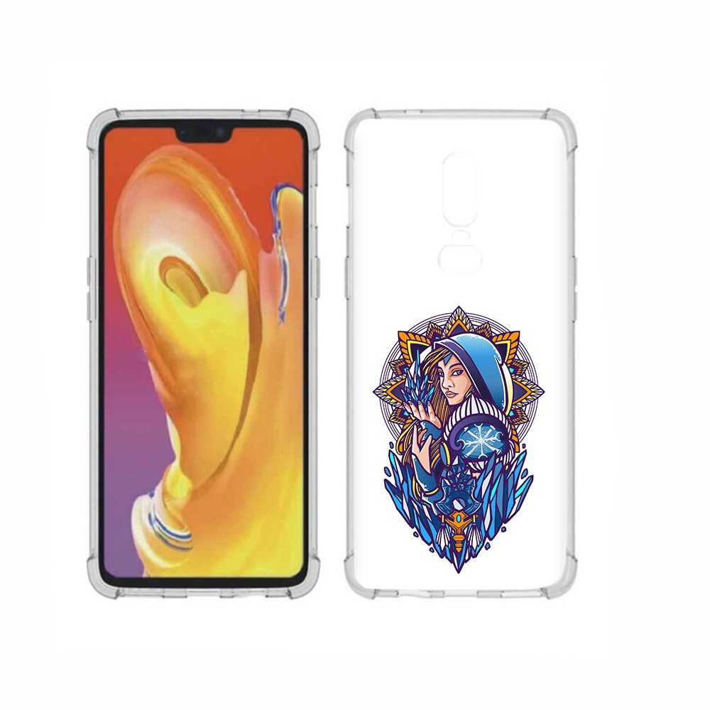 

Чехол MyPads Tocco для OnePlus 6 кристал мейден дота 2, Прозрачный, Tocco