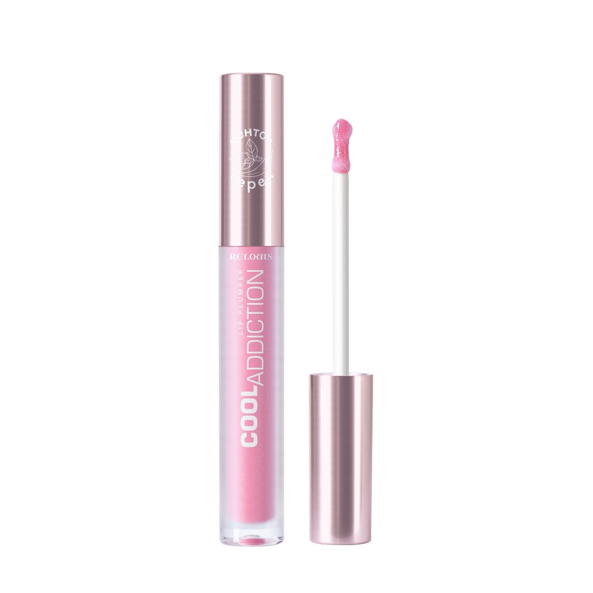 фото Плампер для губ relouis cool addiction lip plumper № 04 sweet pink