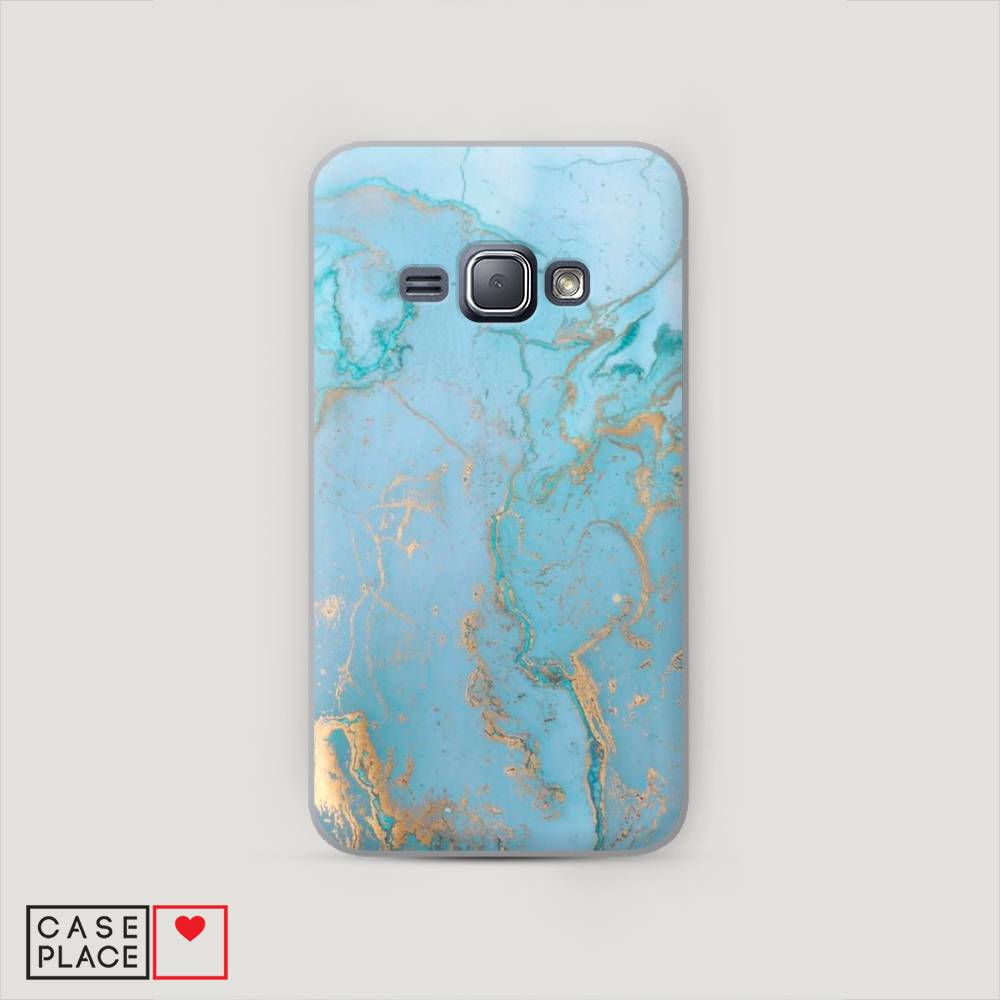

Чехол Awog "Голубой мрамор рисунок" для Samsung Galaxy J1, 22040-2