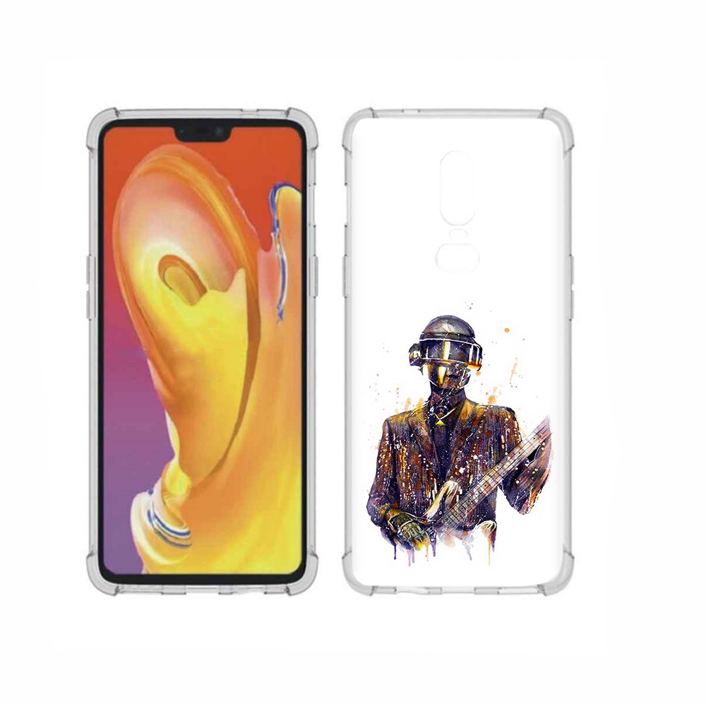 

Чехол MyPads Tocco для OnePlus 6 космо-гитарист, Прозрачный, Tocco