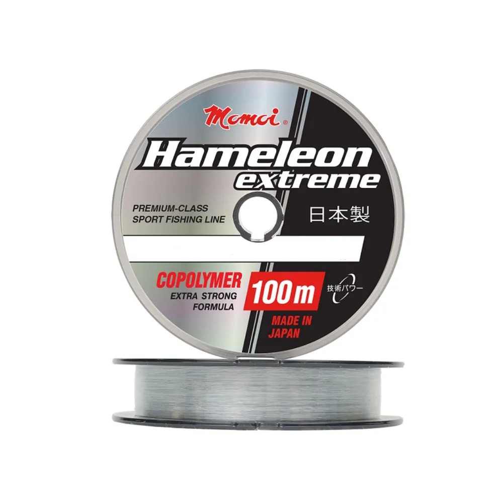 

Монофильная леска для рыбалки Momoi Hameleon Extreme (1 / 0.23 / 6 / 1 / silver (1 штука), Серебристый, Hameleon Extreme