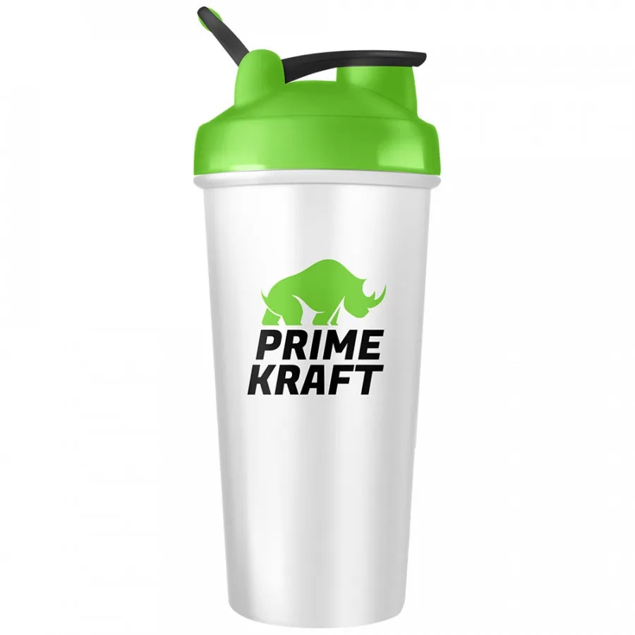 Шейкер Prime Kraft пластиковый зеленый 600 мл