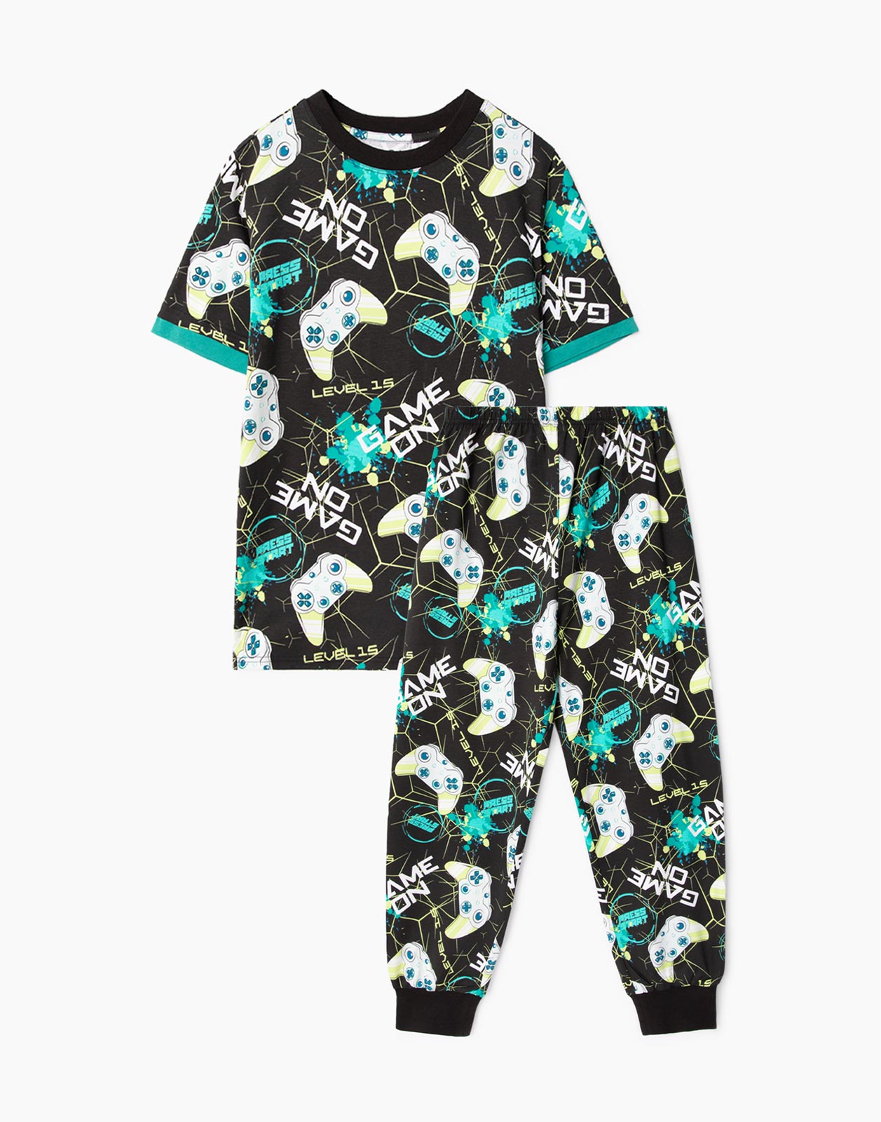 Пижама с принтом для мальчика BSL000384 14+/170
