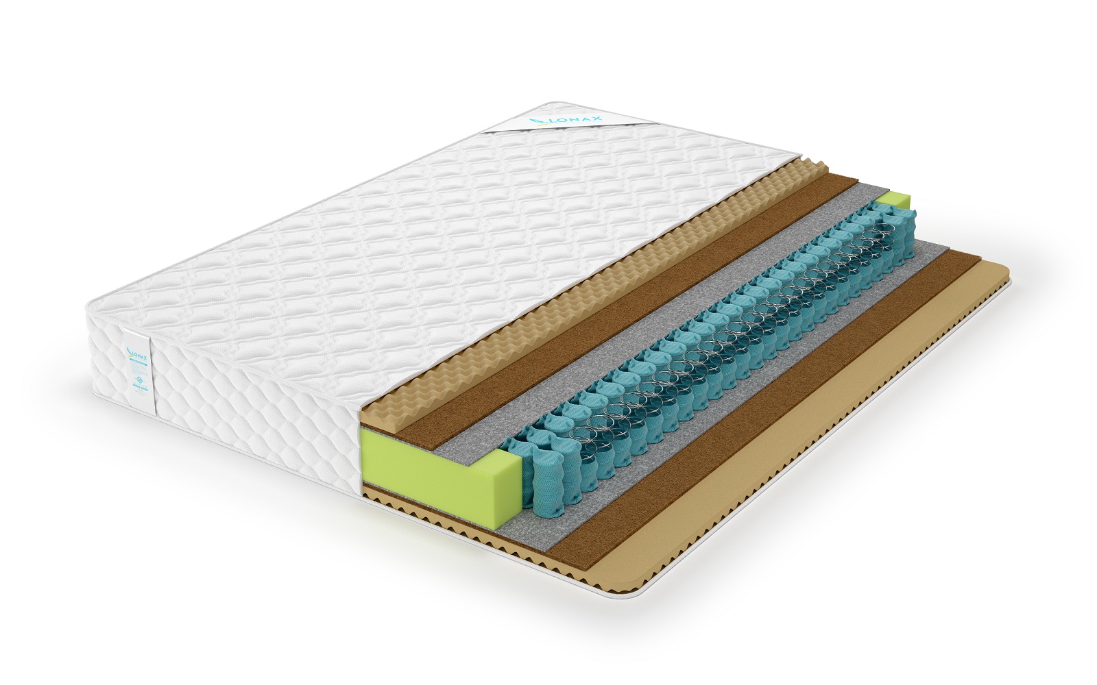 

Матрас пружинный Lonax Relax Memory Medium TFK 5 Zone/chstds_lonLRMMTFK5Z_85x155, Lonax Relax Memory Medium TFK 5 Zone