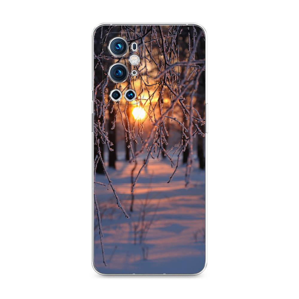 

Чехол на OnePlus 9 Pro "Зима 7", Оранжевый;розовый;черный, 151550-2