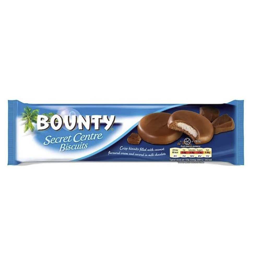 Печенье Bounty Secret Centre Biscuits, 132 г