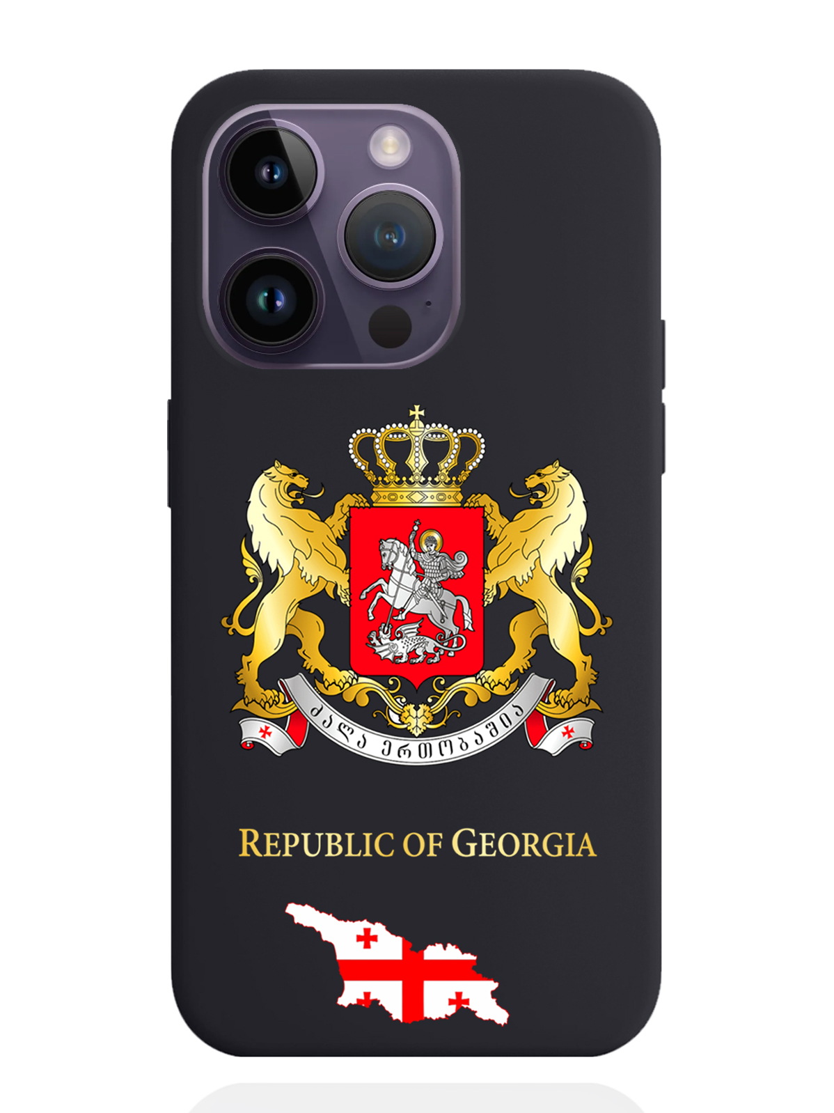 фото Чехол signumcase iphone 14 pro герб грузии