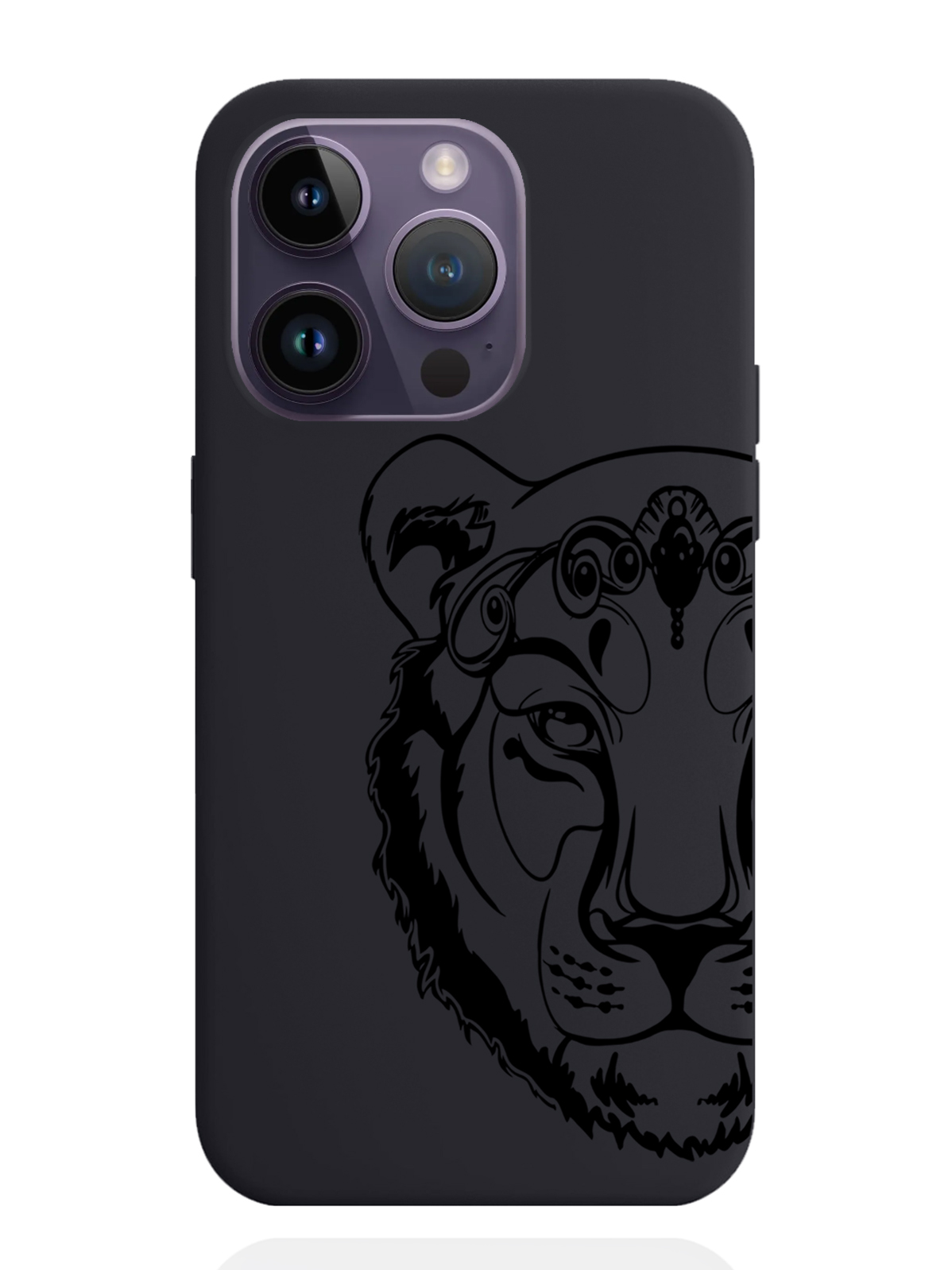 

Чехол MustHaveCase iPhone 14 Pro Львица, Черный, iPhone 14 Pro Львица