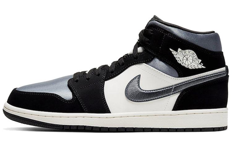 

Кеды унисекс Jordan Air Jordan 1 Mid черные 46 EU, Черный, Air Jordan 1 Mid