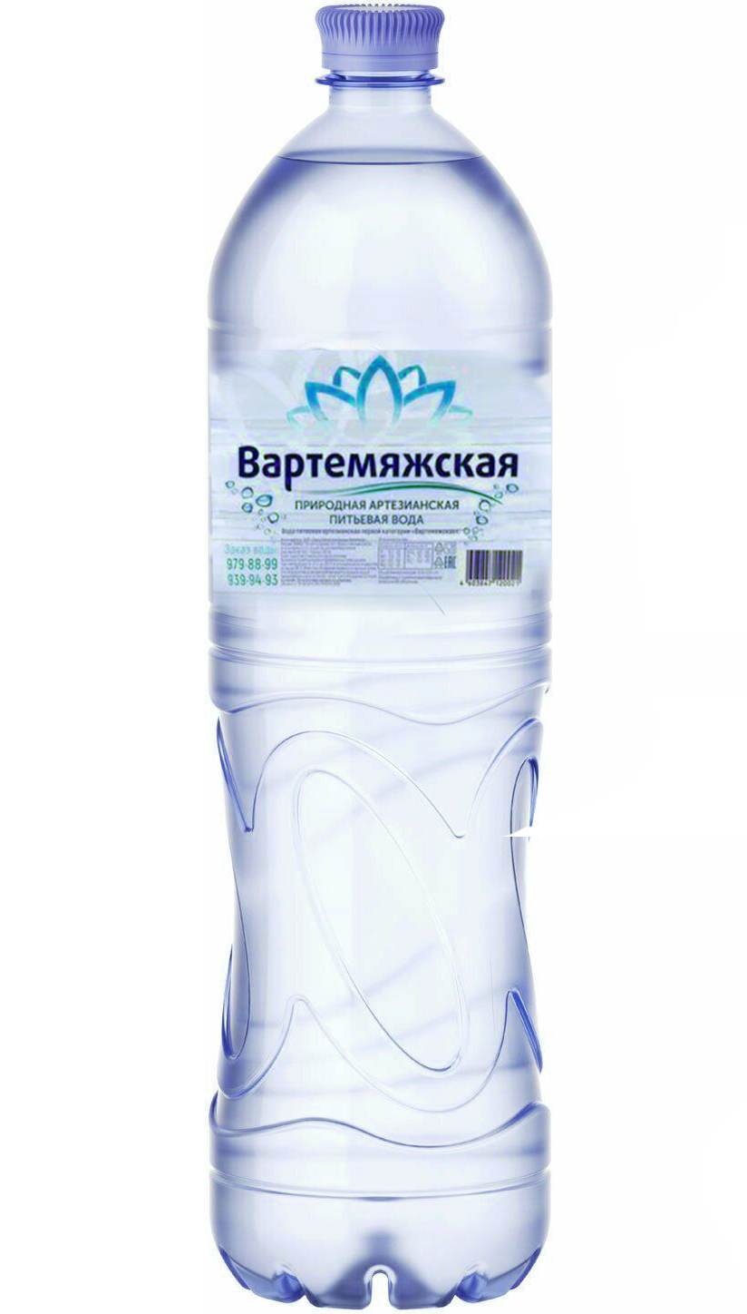 Вода питьевая Вартемяжская негазированная 1,5 л