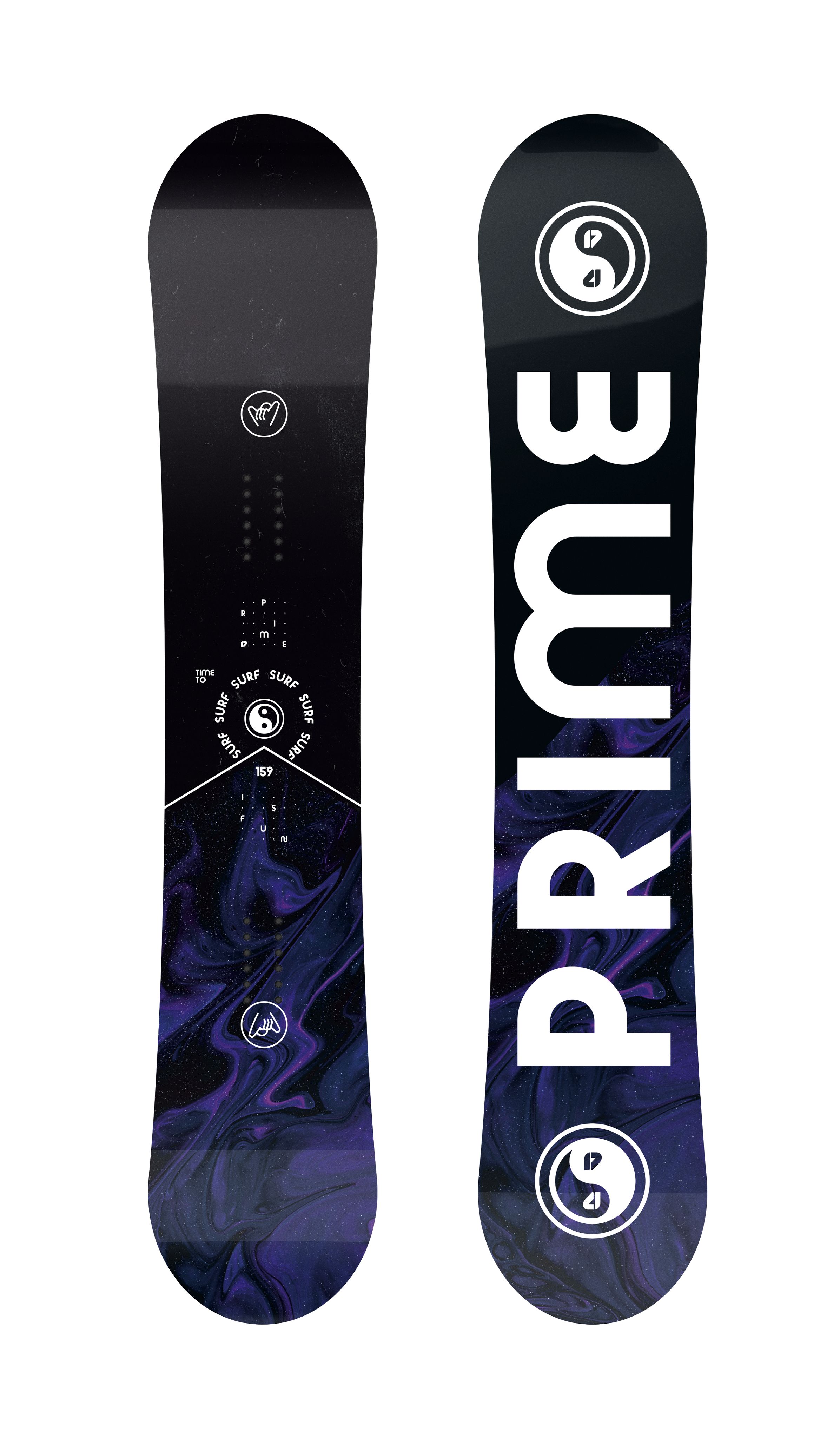 

Сноуборд PRIME - SURF C3 24/25 147, Черный;фиолетовый, SURFC324/25