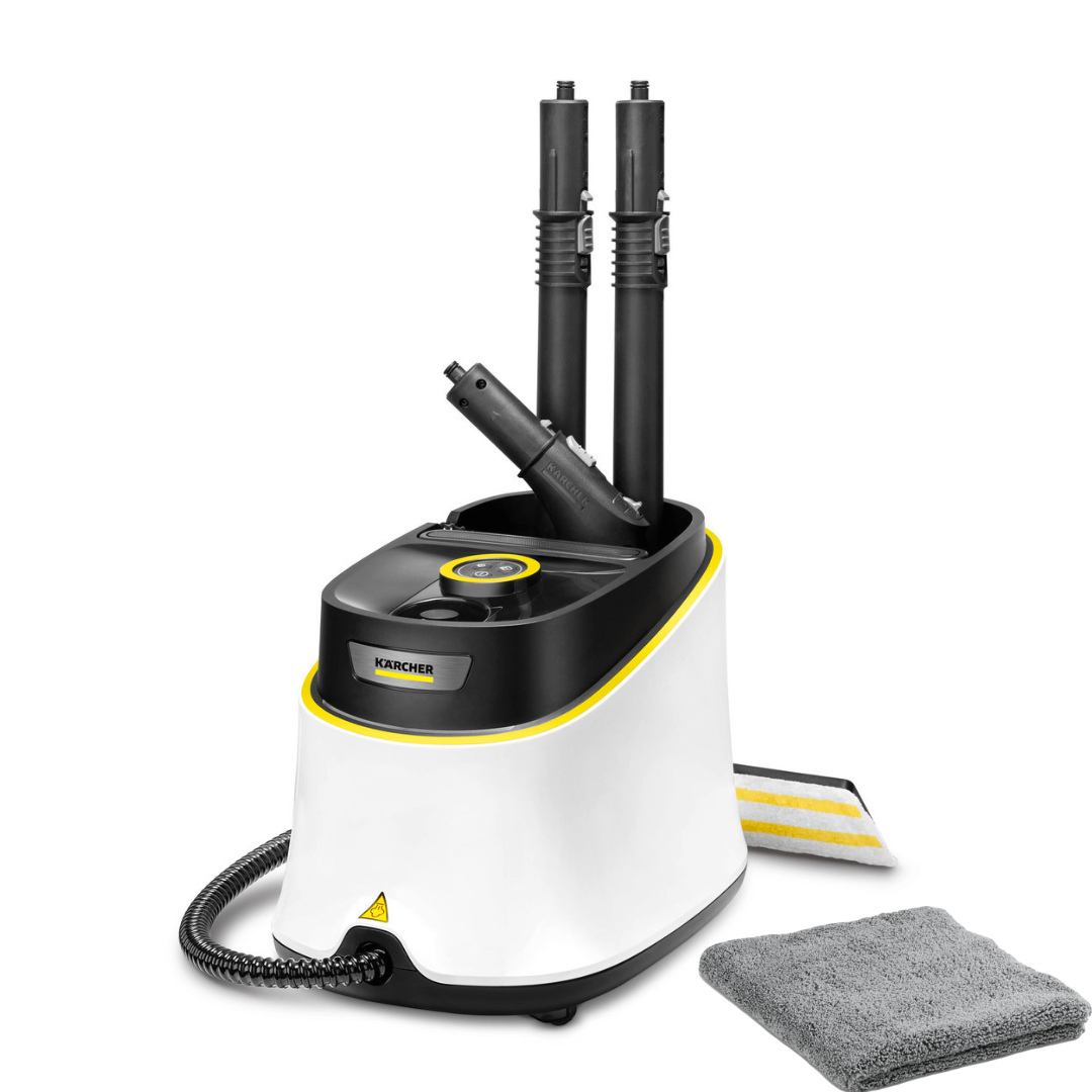 

Пароочиститель Karcher SC 3 Deluxe EasyFix белый, SC 3 Deluxe EasyFix+салфетка IVAHAVI