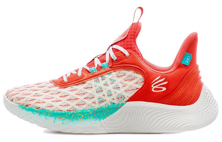 

Кроссовки унисекс Under Armour Curry 9 красные 42.5 EU, Красный, Curry 9