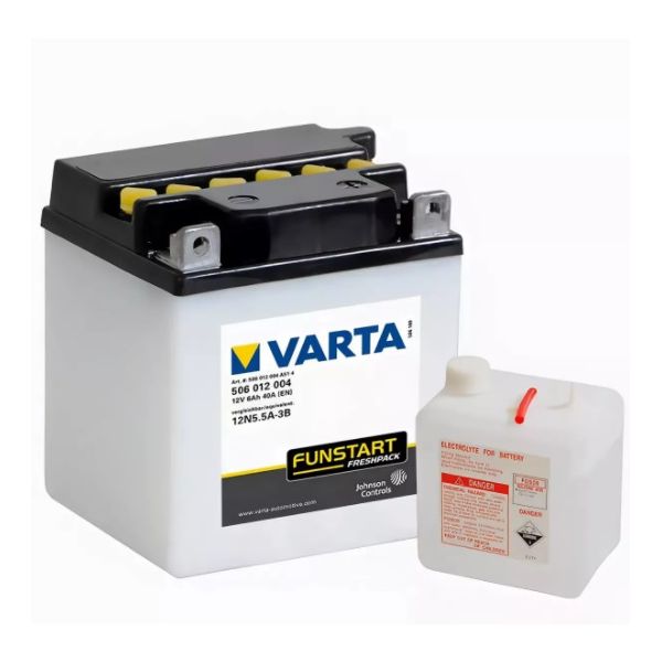 фото Аккумулятор varta powersports freshpack 12n5.5a-3b