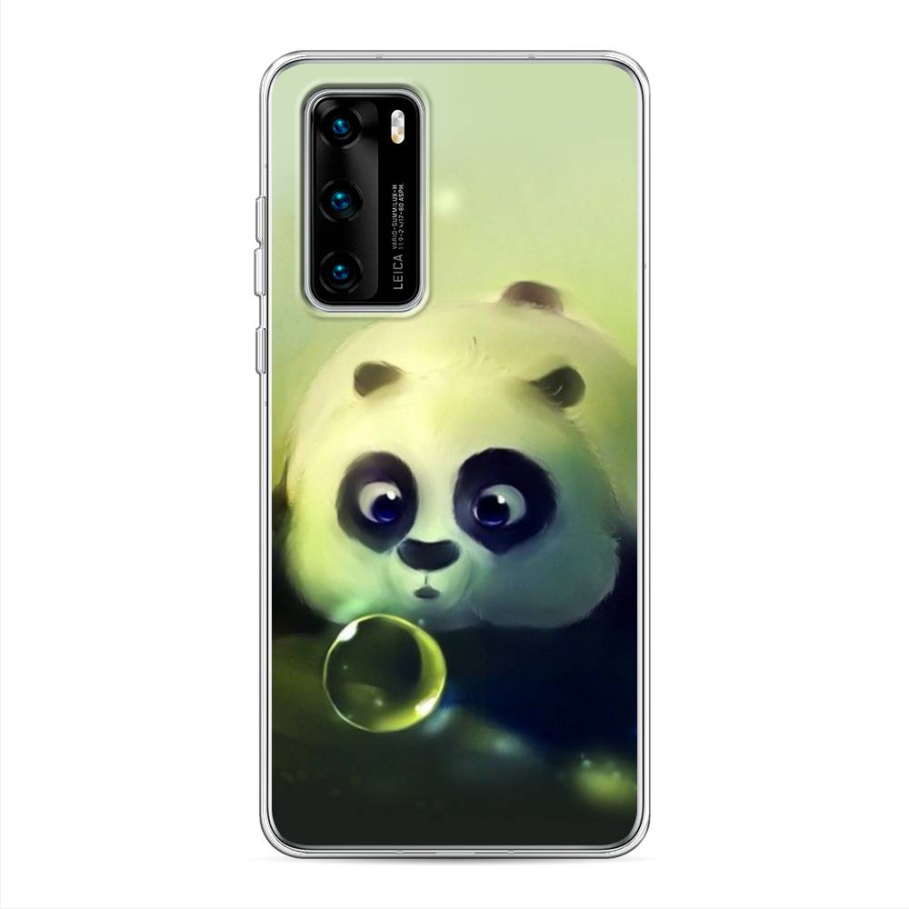 

Чехол на Huawei P40 "Малыш панды", Зеленый;черный;серый, 610850-1
