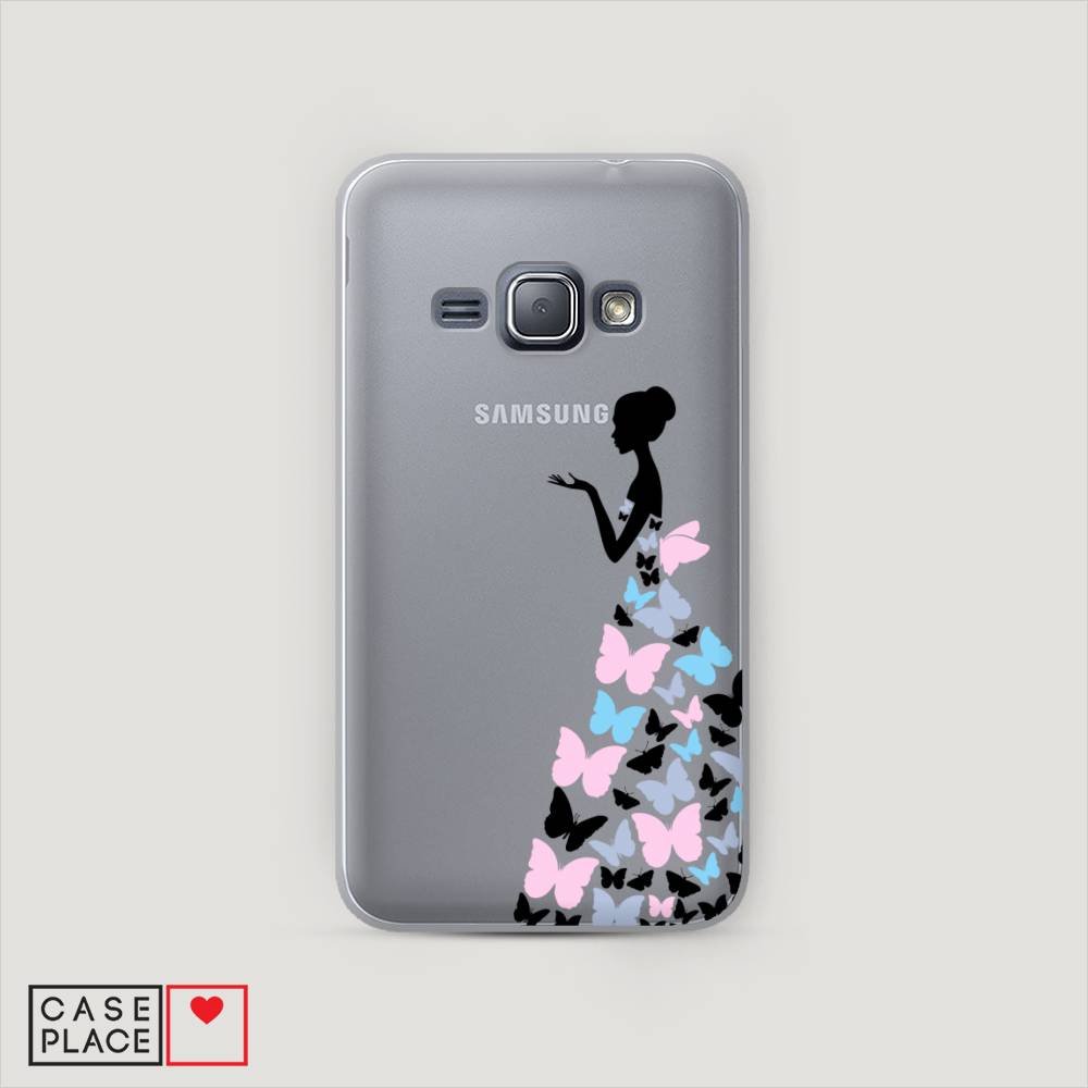 

Чехол Awog "Платье из бабочек" для Samsung Galaxy J1