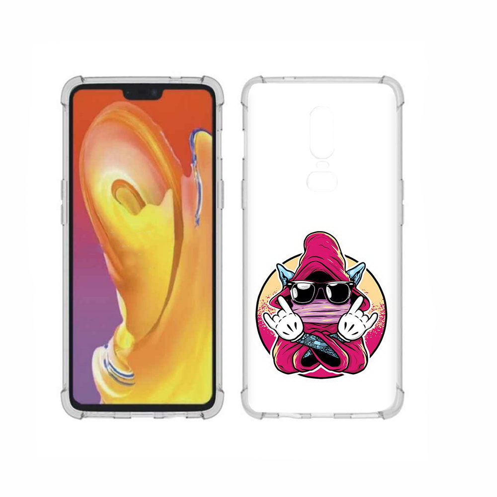 

Чехол MyPads Tocco для OnePlus 6 йоу, Прозрачный, Tocco