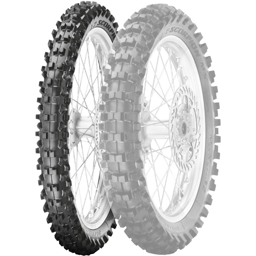 Мотошина Pirelli Scorpion MX32 Mid Soft 90/100 -21 57M TT M+S