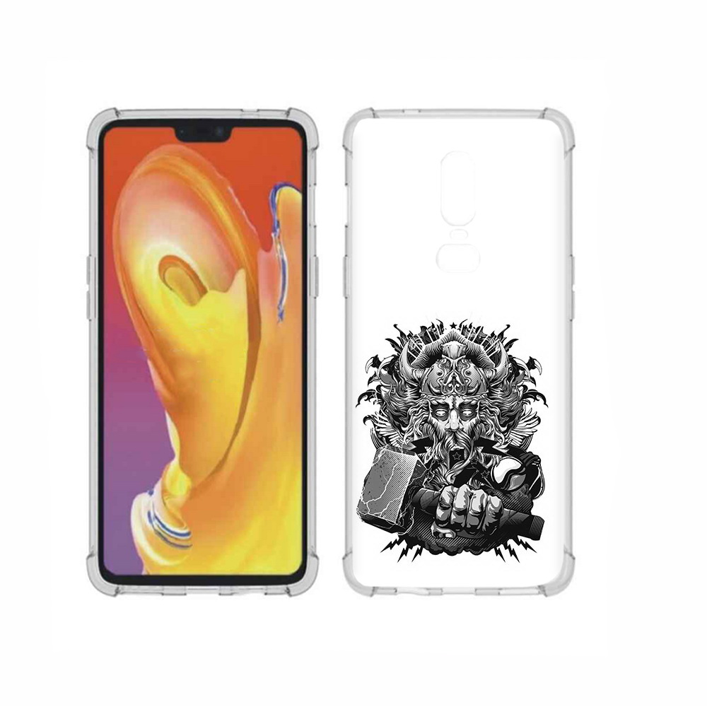 

Чехол MyPads Tocco для OnePlus 6 злой тор, Прозрачный, Tocco