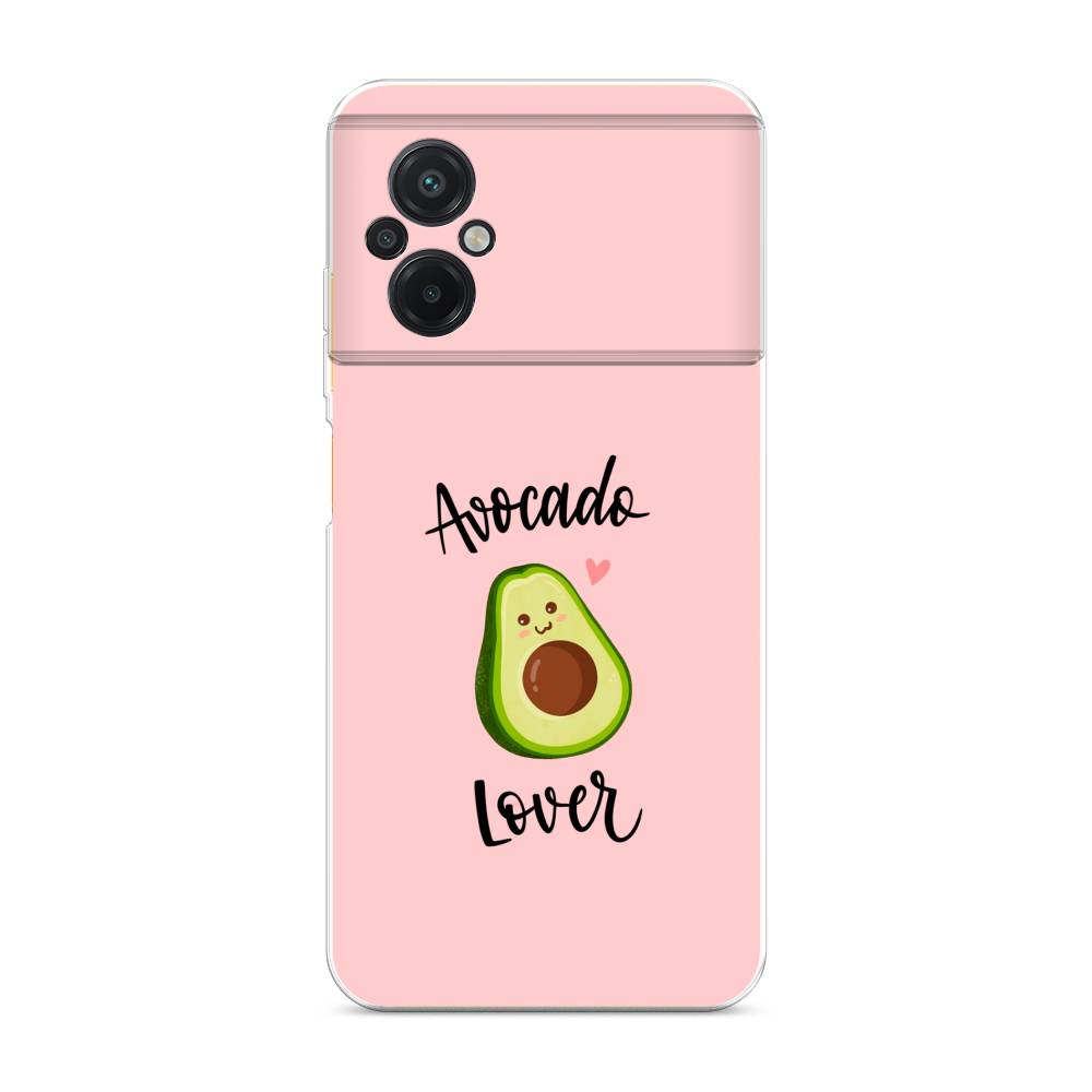 

Чехол на Xiaomi Poco M5 "Avocado lover", Розовый;зеленый, 316450-6