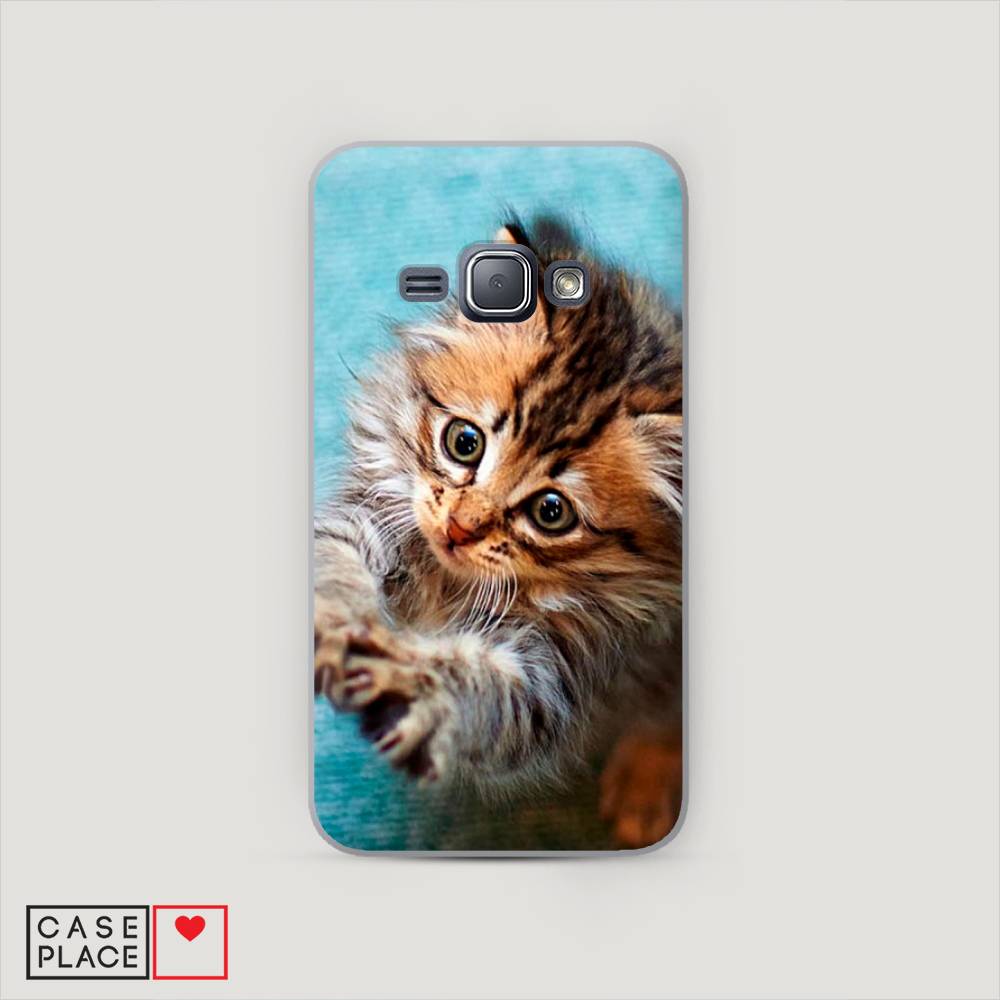 

Чехол Awog "Котенок просит есть" для Samsung Galaxy J1, 22040-1