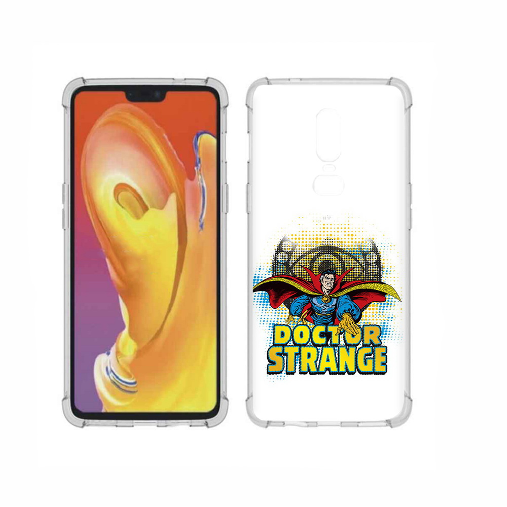 

Чехол MyPads Tocco для OnePlus 6 доктор стренж рисунок, Прозрачный, Tocco