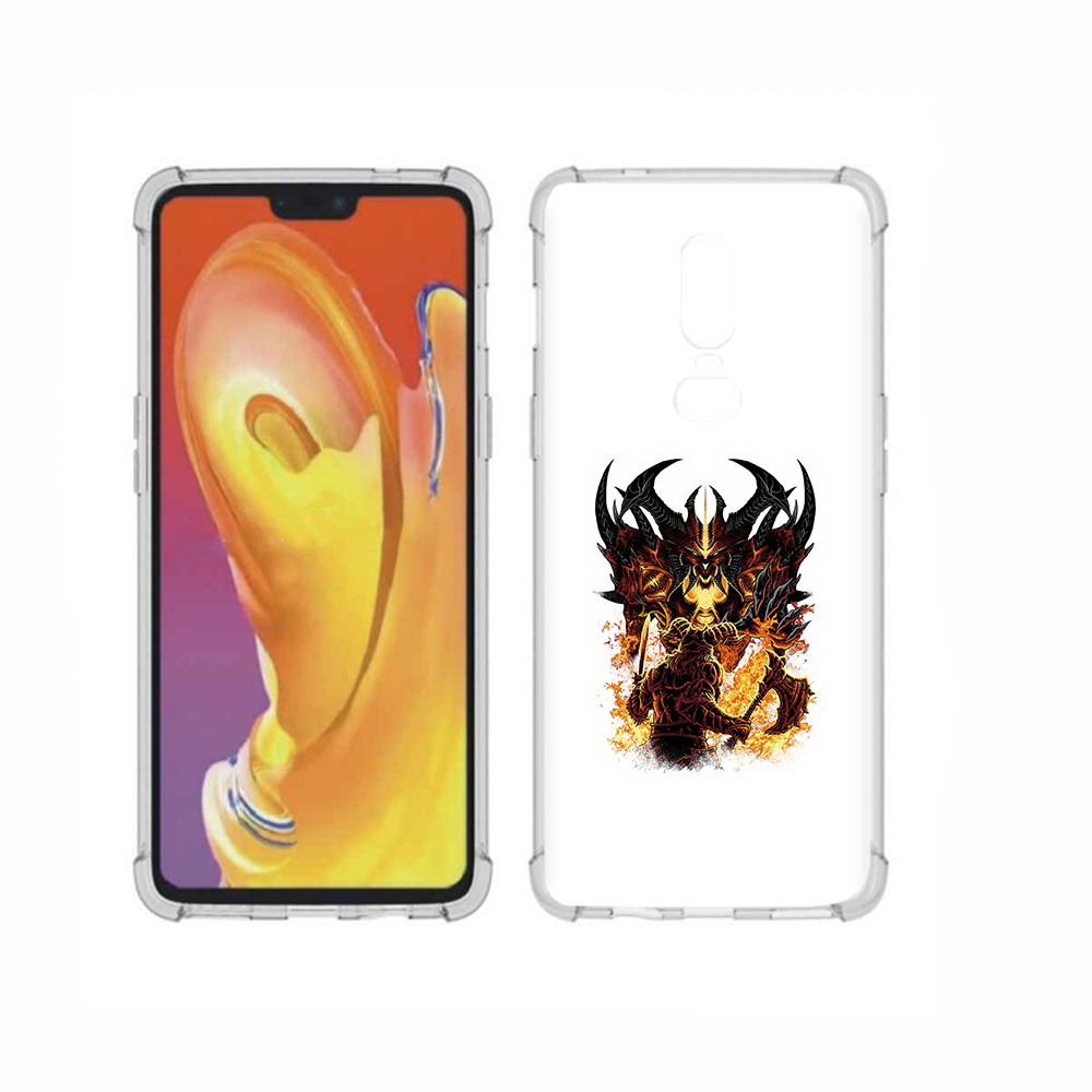 

Чехол MyPads Tocco для OnePlus 6 демон shadow fiend, Прозрачный, Tocco