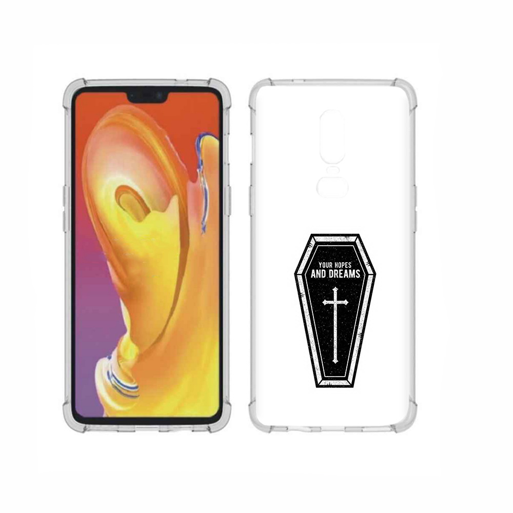 

Чехол MyPads Tocco для OnePlus 6 гроб с мечтами, Прозрачный, Tocco