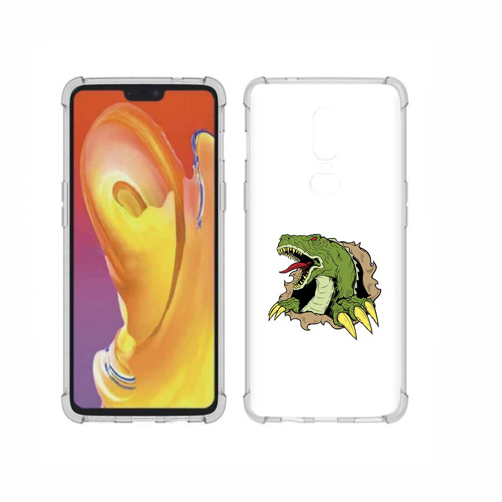 

Чехол MyPads Tocco для OnePlus 6 годзила, Прозрачный, Tocco