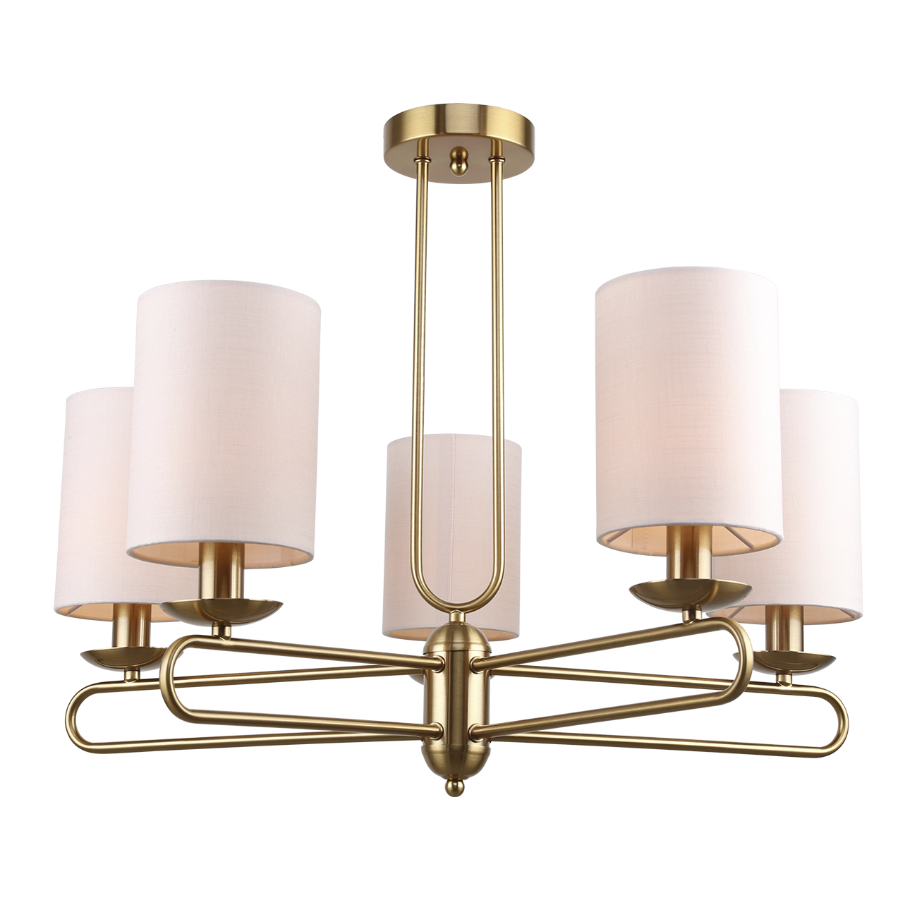 

Светильник потолочный Escada ECLIPSE 10166/5PL Brass 200W E14