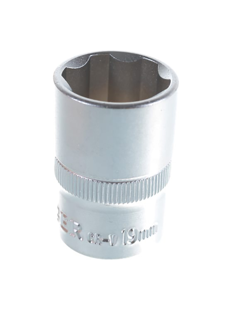 

Головка торцевая AUTOMASTER AMT-44319 1/2" SuperLock 6-граней 19мм, AMT-44319