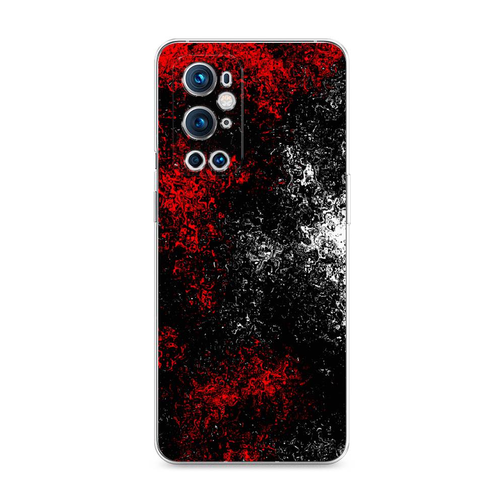 

Чехол на OnePlus 9 Pro "Монотипия", Красный;черный;белый, 151550-3