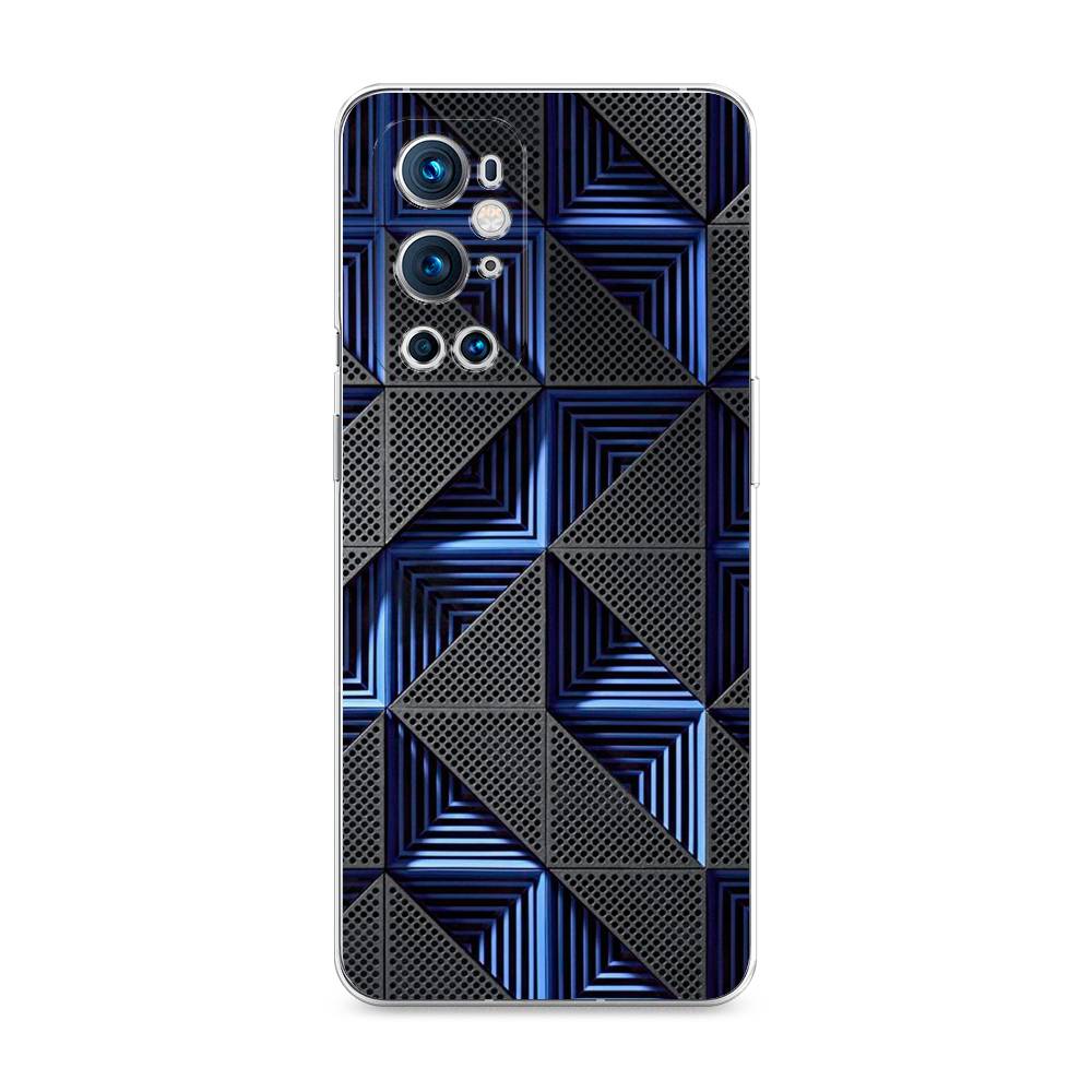 

Чехол на OnePlus 9 Pro "IBM", Серый;синий, 151550-3
