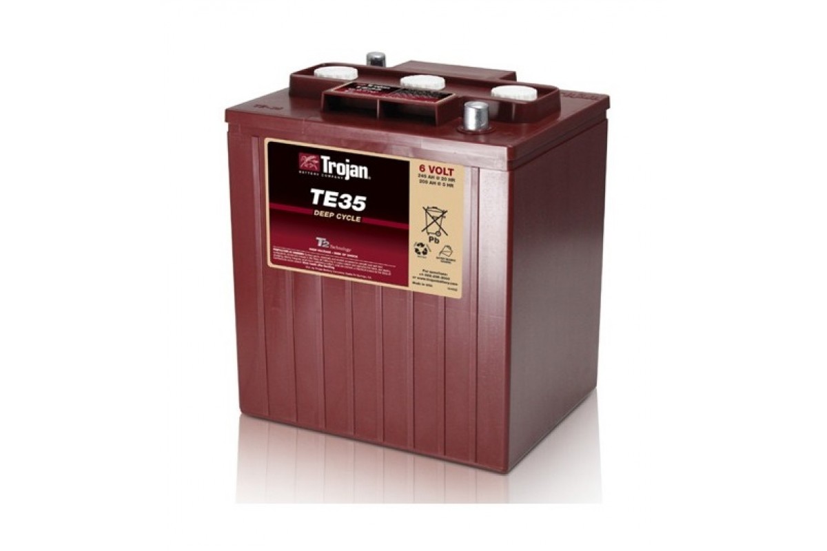 

Аккумулятор TROJAN TE35 6V 245A (244х191х269)