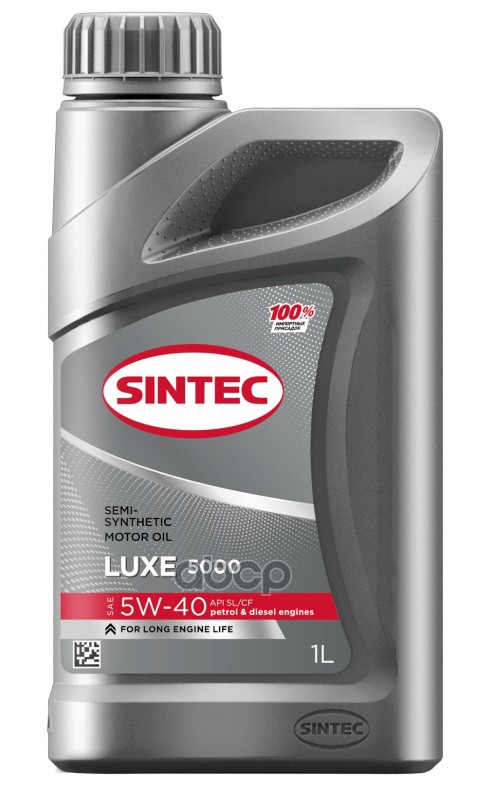 

Масло моторное Sintec LUXE 5000 5W-40 API SL/CF 1л