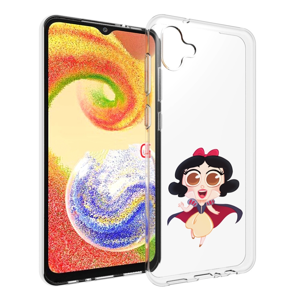 

Чехол MyPads принцеска-нарисованная женский для Samsung Galaxy A04, Прозрачный, Tocco