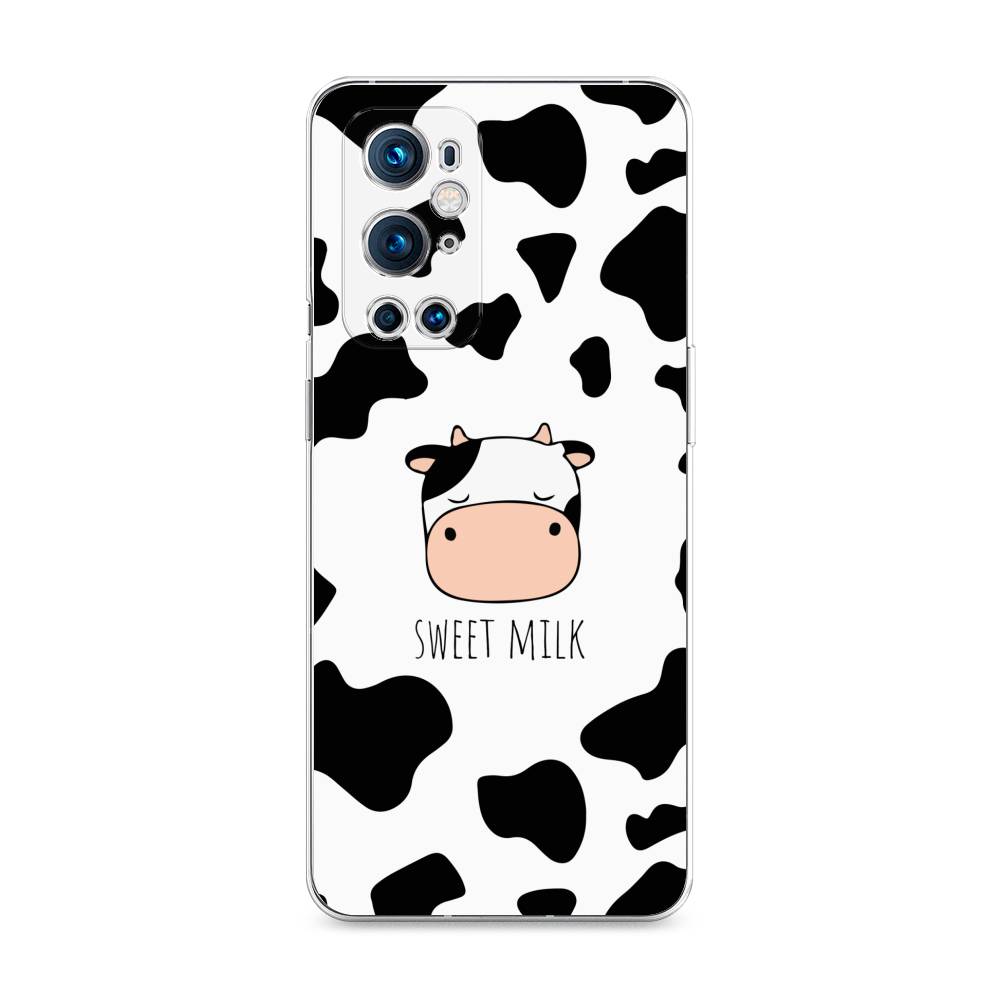 

Чехол на OnePlus 9 Pro "Sweet milk", Розовый;белый;черный, 151550-1