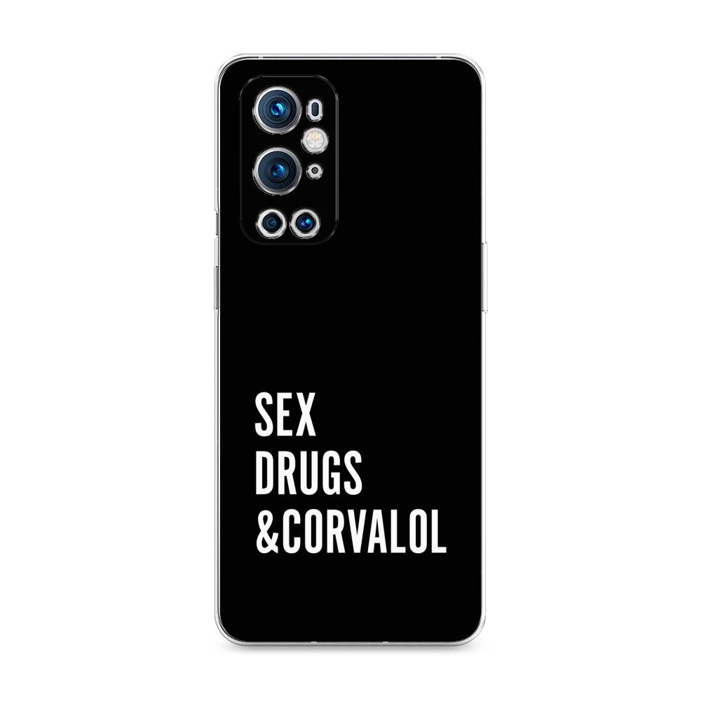 

Чехол на OnePlus 9 Pro "Corvalol", Черный;серый;белый, 151550-6