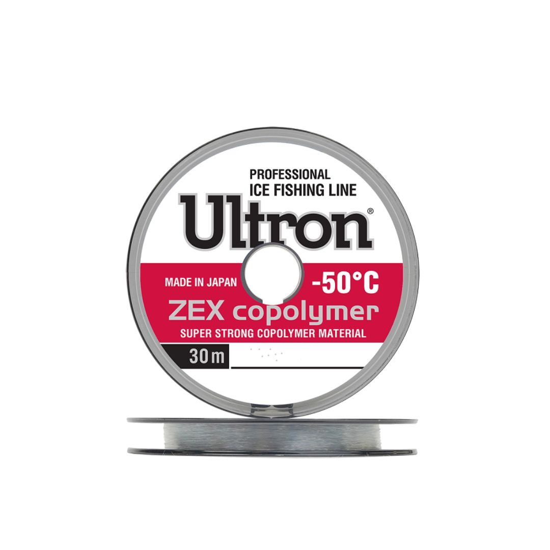 

Монофильная леска для рыбалки ULTRON Zex Copolymer (1 / 0.18 / 4 / 1 / clear (1 штука) / 1, Прозрачный, Zex Copolymer
