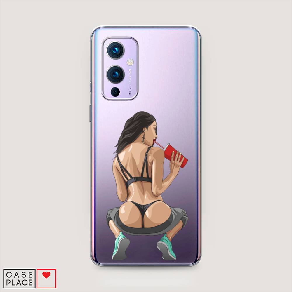 

Чехол на OnePlus 9 LE2113 "Сочные булочки", Бежевый;красный;черный, 151450-6