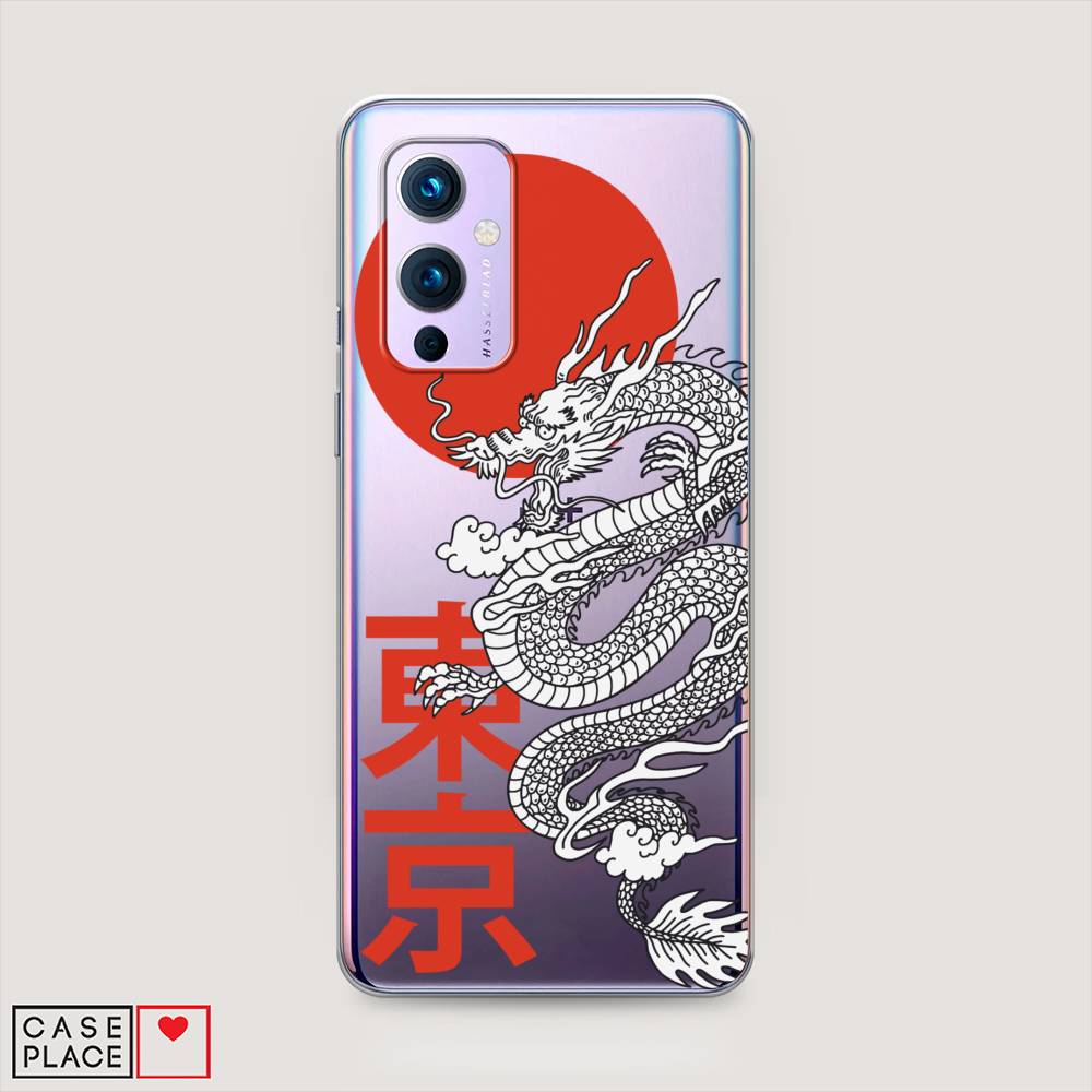 

Чехол на OnePlus 9 LE2113 "Китайский дракон", Черный;красный;белый, 151450-1