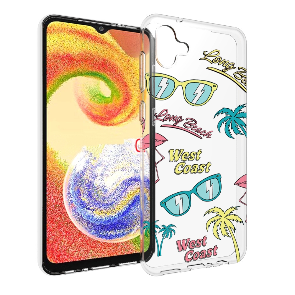 

Чехол MyPads пляжные-декорации для Samsung Galaxy A04, Прозрачный, Tocco