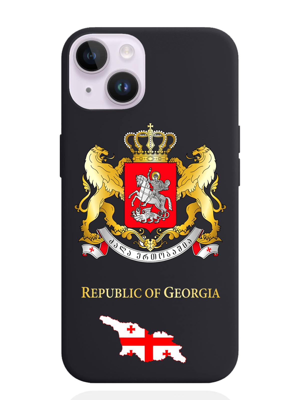 фото Чехол signumcase iphone 14 герб грузии