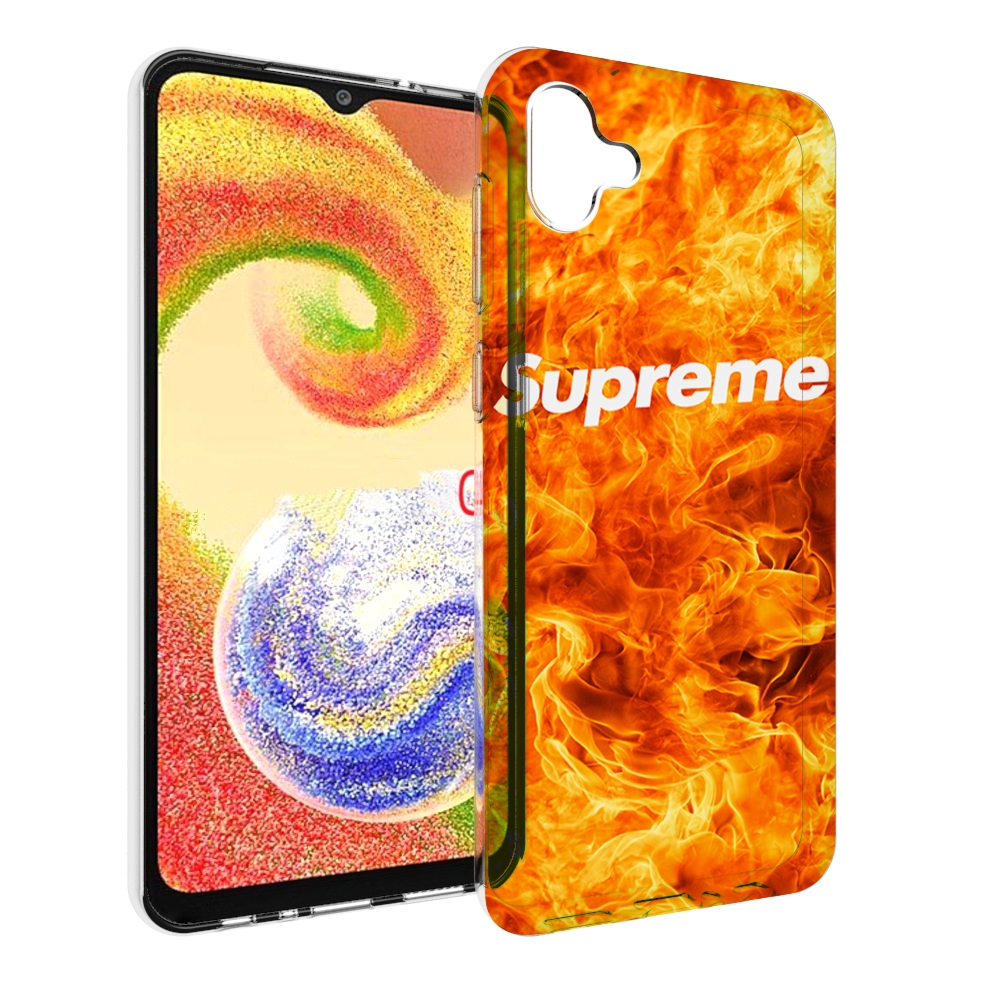 

Чехол MyPads пламя-пламенное суприм для Samsung Galaxy A04, Прозрачный, Tocco