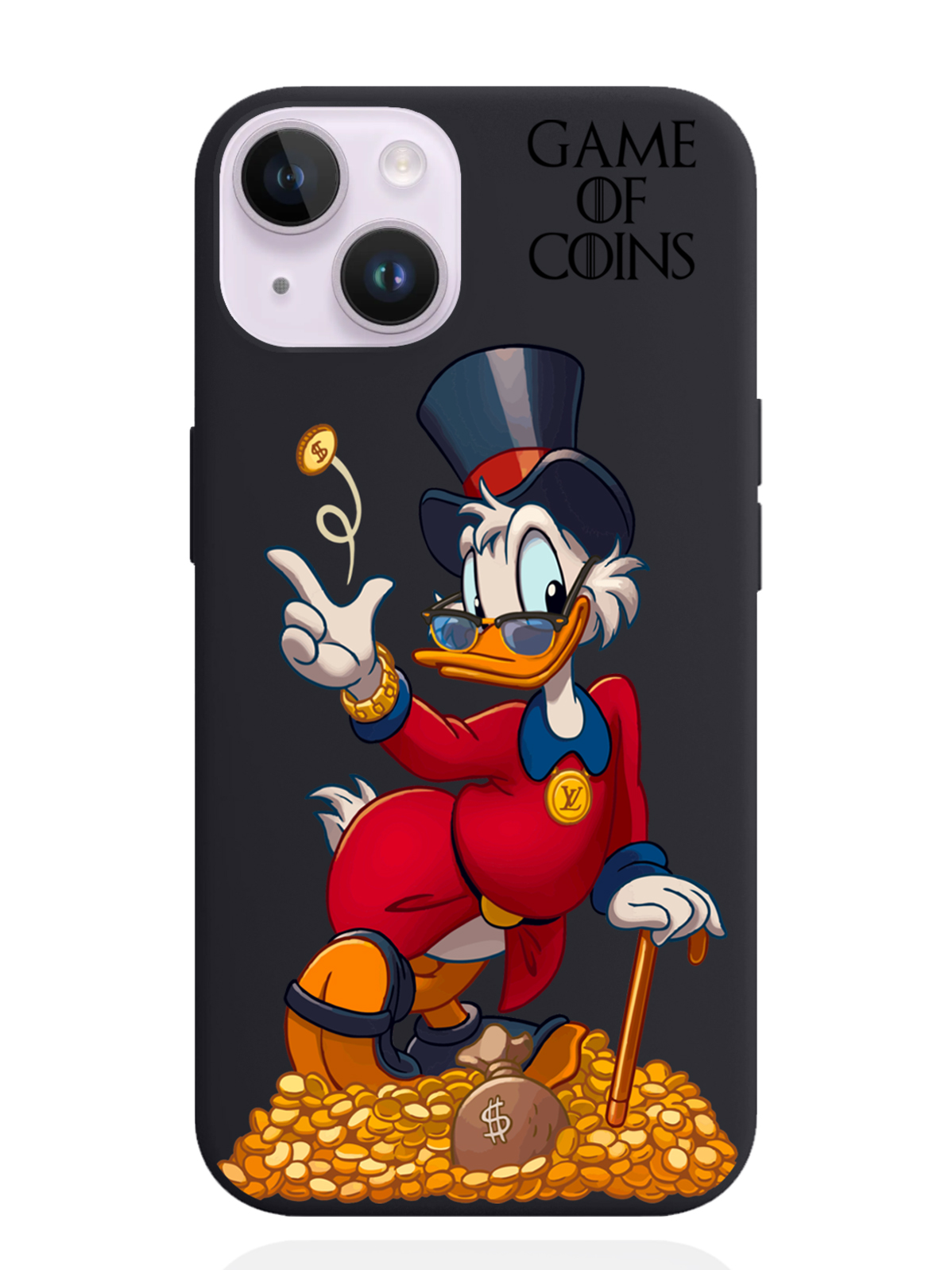 

Чехол MustHaveCase iPhone 14 Богатая Утка Игра монет, Разноцветный, iPhone 14 Богатая Утка Игра монет