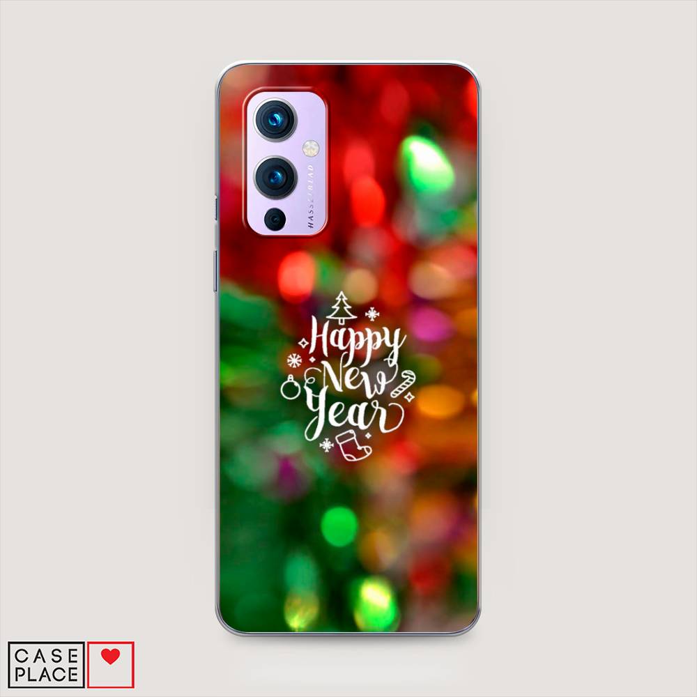 

Чехол на OnePlus 9 LE2113 "Новый Год на елке", Зеленый;красный;желтый, 151450-5