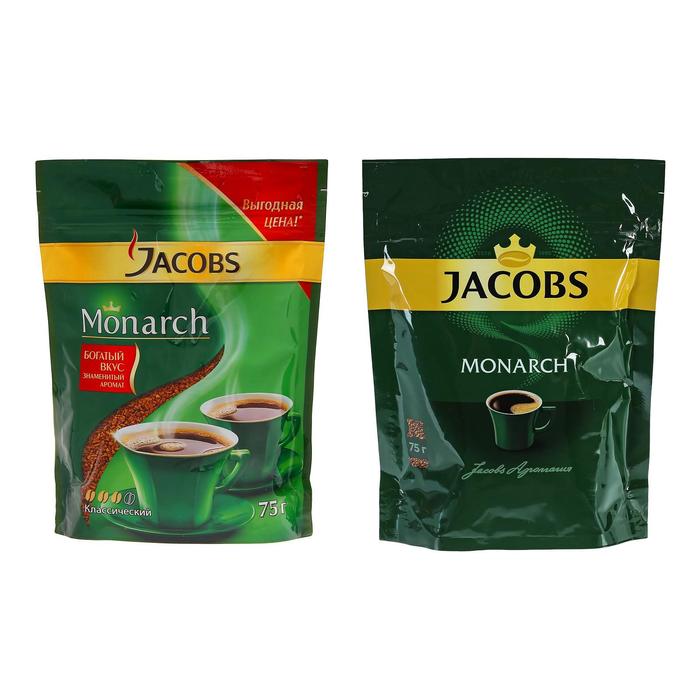 

Кофе раств.Jacobs Monarch 75г/м.уп/Якобс Рус ***